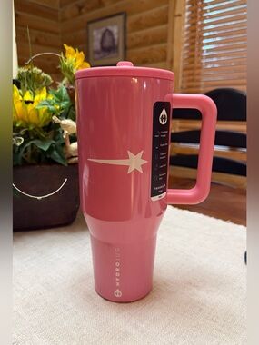 STRAWBERRY LYCHEE HydroJug X k2o 40oz Traveler Straw Tumbler • LEAKPROOF